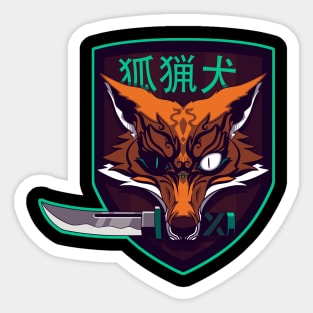 Oni FoxHound Sticker